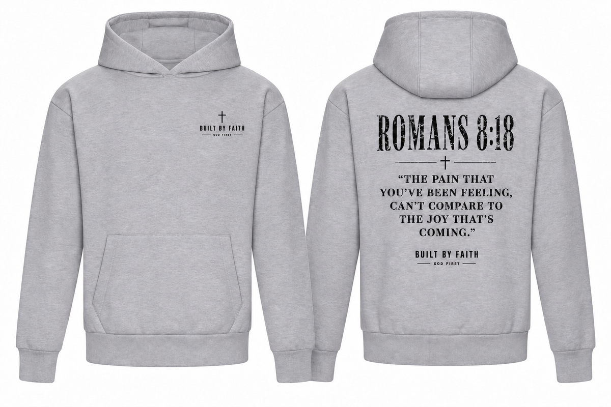Scripture hoodie Roman’s 8:18