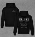 Scripture heavyweight hoodie Romans 8:31