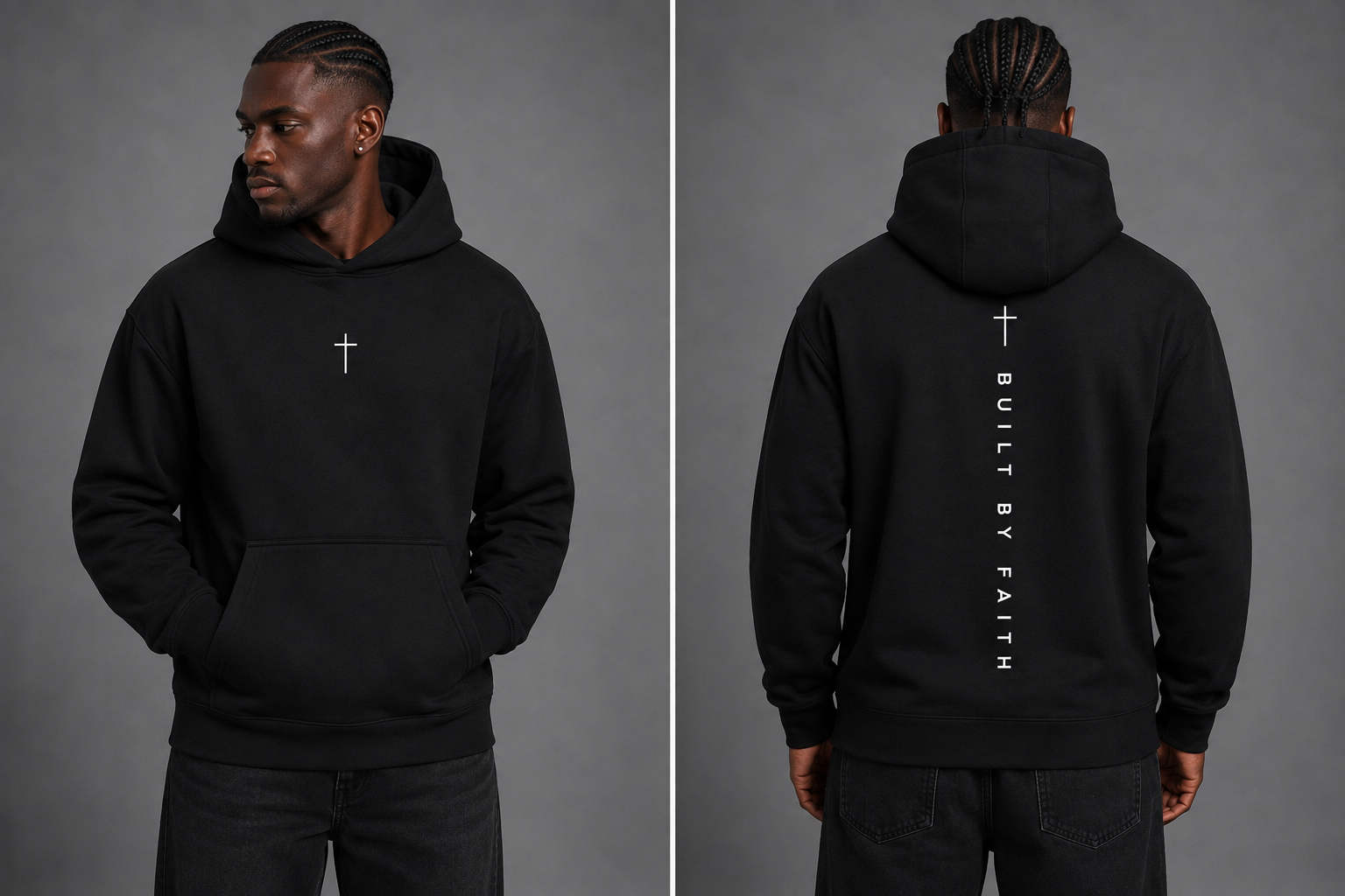 Built by faith - Align hoodie