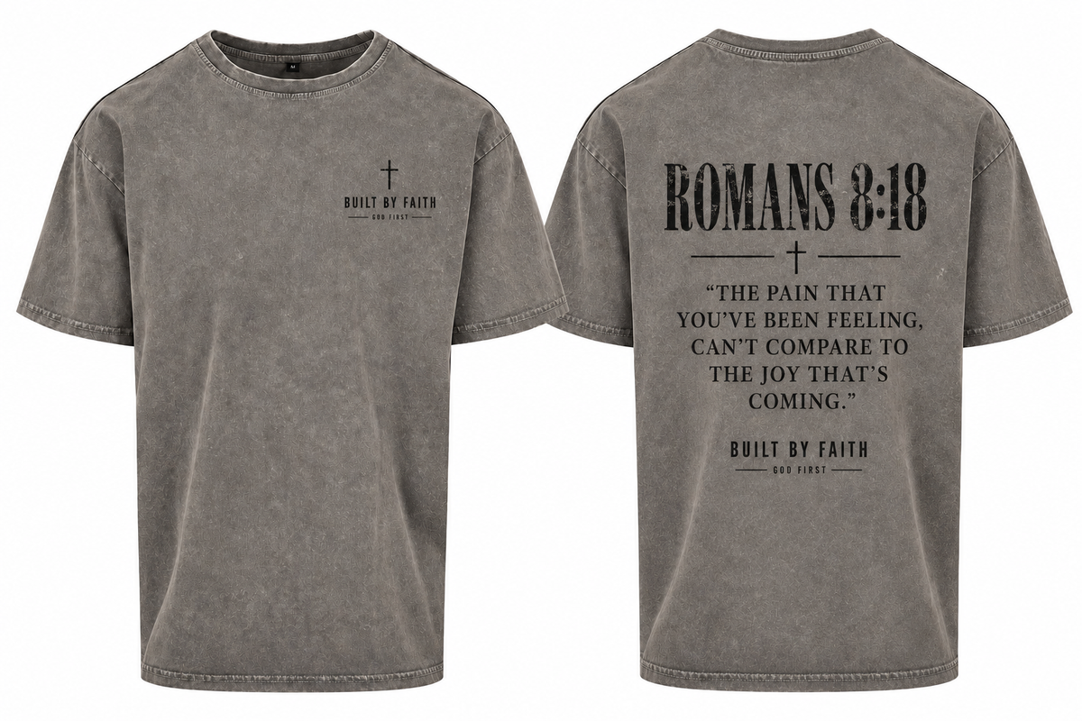 acid scripture T-shirt Romans 8:18